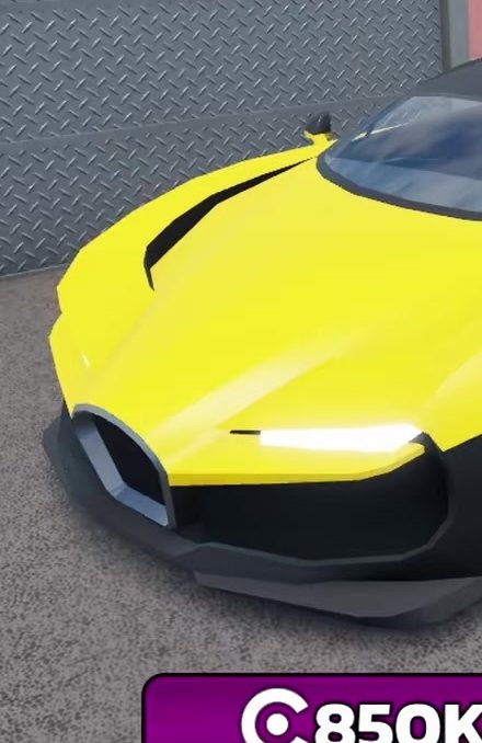 Kyron car with purple 850K Credz purchase button